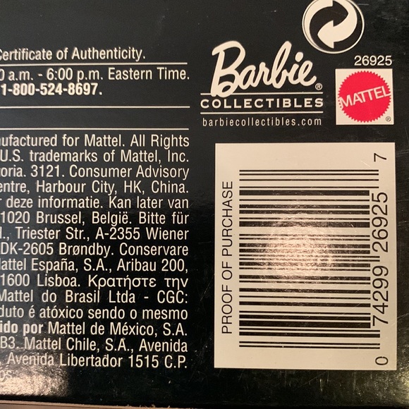 BARBIE Hollywood Movie Star Collection. BRAND NEW IN UNOPENED BOX. RARE - Picture 8 of 8